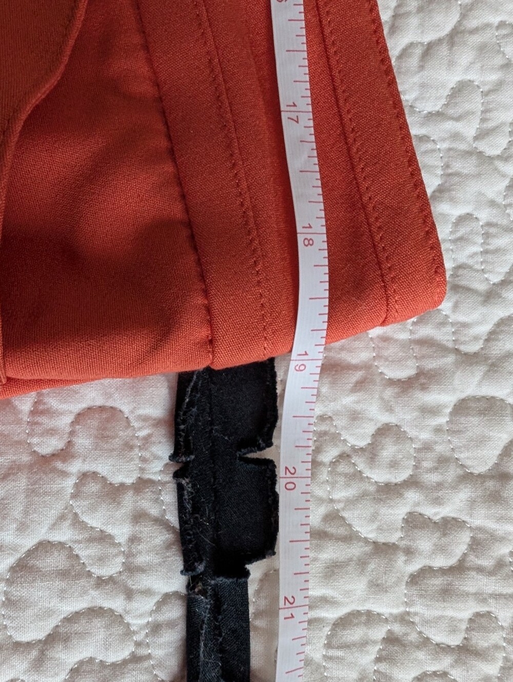 New York & Company Bright Orange Straight Leg Pants - Picture 5 of 6